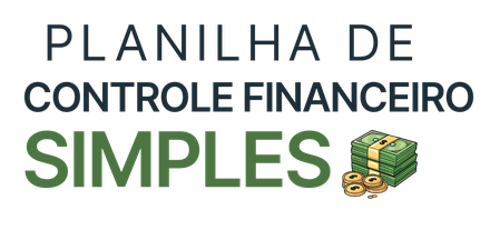 Planilha de Controle Financeiro Simples